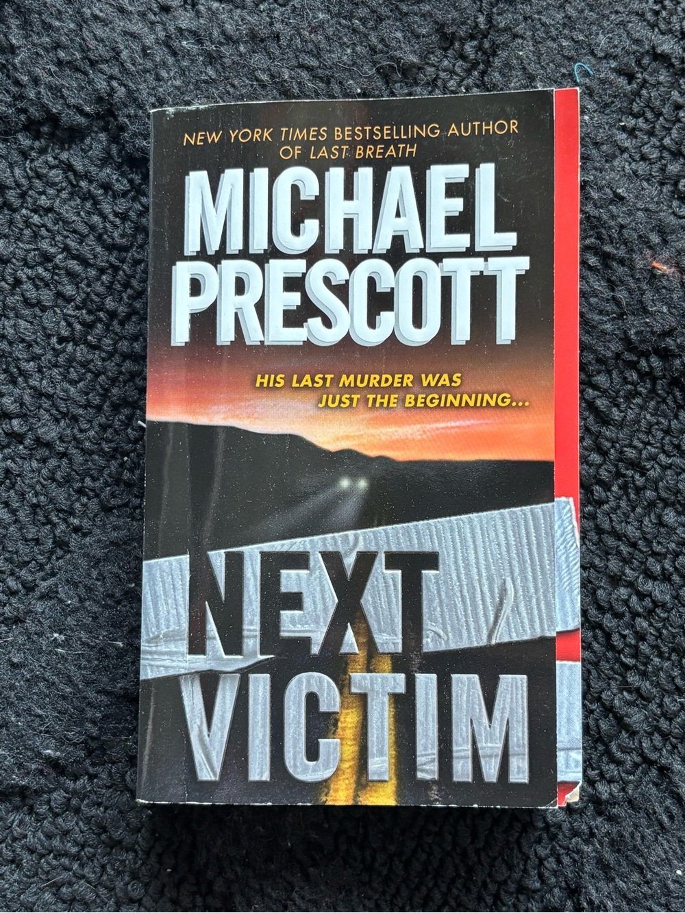 Next Victim by Michael Prescott Paperback Thriller Fiction Novel Penguin Putnam
